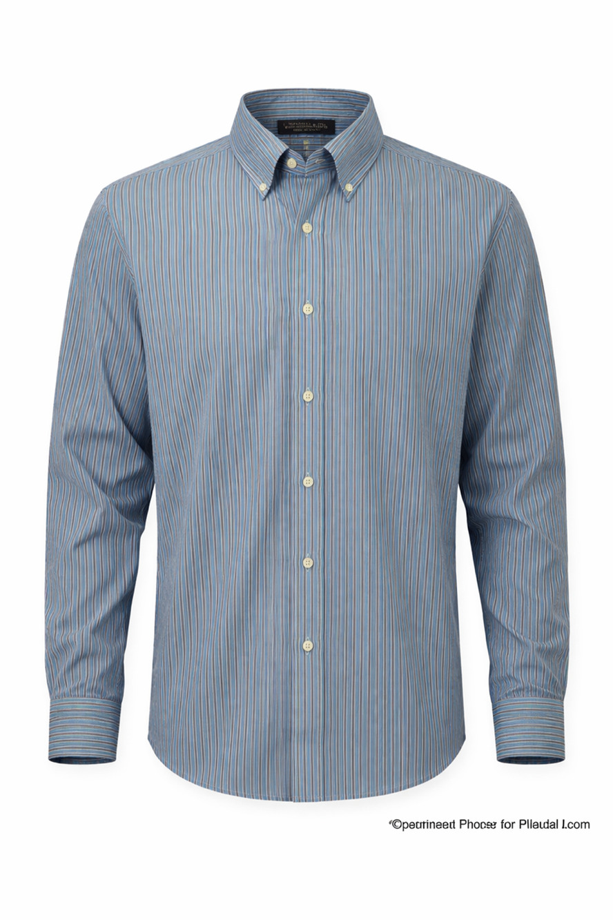 Classic Fit Twill Button Down Shirt Mens Dress Business Casual 16 Chaps